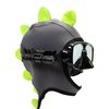 Palantic Pro-One Aluminum LED Dive Light Torch w/Mask Mount, Black