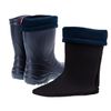 LEMIGO Kinder Eva Gummistiefel gefüttert TERMIX 861 (28/29, dunkelblau)