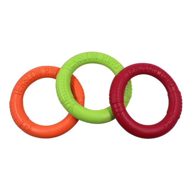 Dog Ring Toy, Flying Ring Outdoor Puller Dog Ring Toys