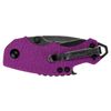 Shuffle, Purple Grn Handle, Blackwash Plain w/Clip