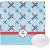 Personalized Airplane Theme Washcloth