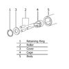 Koken 4100MRK-7 Renewal Kit For Screw and Stud Puller