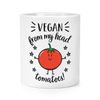 Vegan from My Head Tomatoes Makeup Brush Pencil Pot