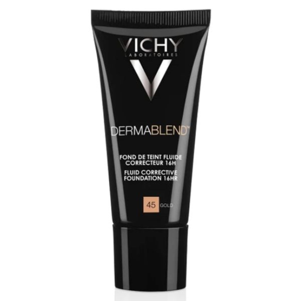 Vichy Dermablend Concealing Foundation with SPF 35 Number 45, Gold