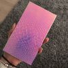 Magnetic Makeup Palette with Mirror, Empty Eyeshadow Makeup Box Magnetic Cosmetics Palette Fish Scale DIY Storage Tray Box Holder