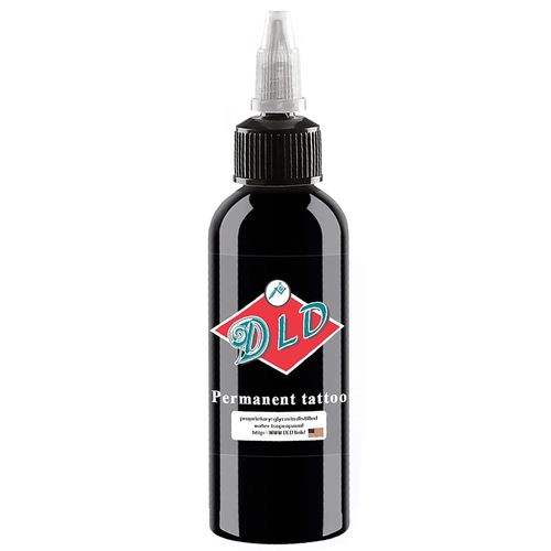 UMIKAkitchen Tatuaggio Ink Multipurpose Tattoo Pigment, Ink Vegetarian Tribal, Micro Blade Pigment Tattoo Ink Deep Black Accessorio professionale per tatuaggi (True Black) (120 ml)