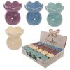 Mini Ceramic Flower Oil Burner