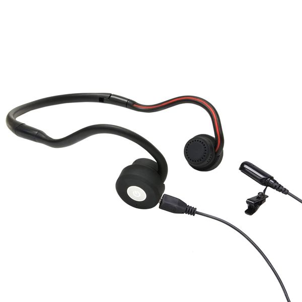 Bone Conduction Sound Collector, For Hearing Aid, Bone Den, Earphone Sound Collection Desk, Rechargeable, For Seniors and Hearing Disabilities, For Conversation, High Sensitivity Microphone, Volume Control, Foldable, Easy to Carry