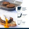MasterClass Non-Stick Induction-Safe Griddle Pan with Folding Handle, 24 cm (9.5”)