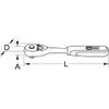 KS Tools Ultimate 922.3990 72 Zahn Ratsche 3/20,3 cm