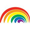 CafePress Funky Rainbow Mug 11 oz (325 ml) Ceramic Coffee Mug