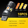 No Hyper Flash 7443 7444NA Switchback LED Turn Signal Parking Lights Bulbs EOA