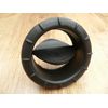 Black truma air flow outlet vent with adjustable throttle for 65mm pipe