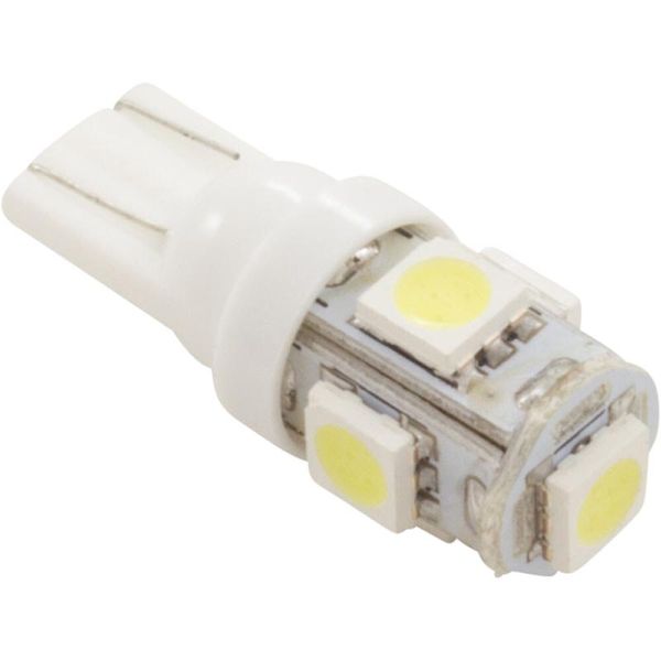 Gecko 246AA0064 IN.YJ2 12vdc LED Wedge-T10 Replacement Bulb - White
