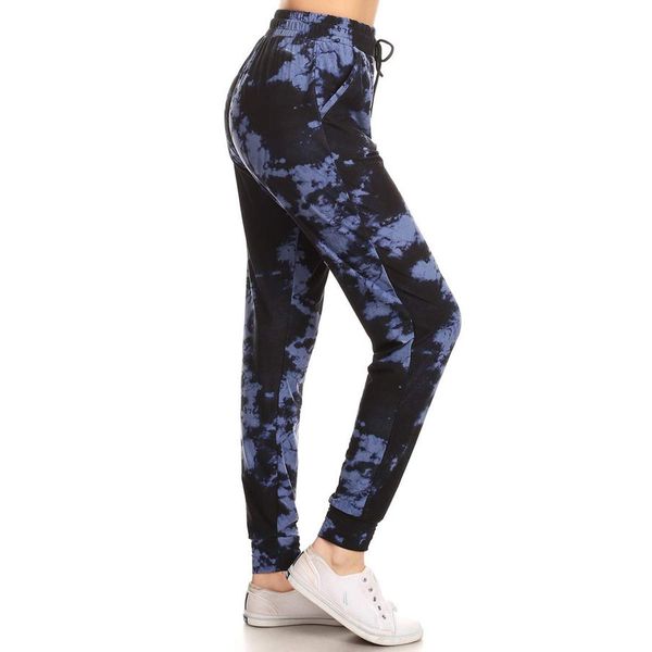 JGA-R954-S Women's Popular Print Jogger Pants w/Pockets, Small