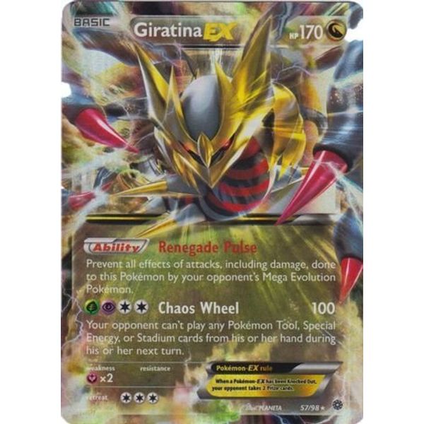 Pokemon - Giratina-EX (57/98) - Ancient Origins - Holo