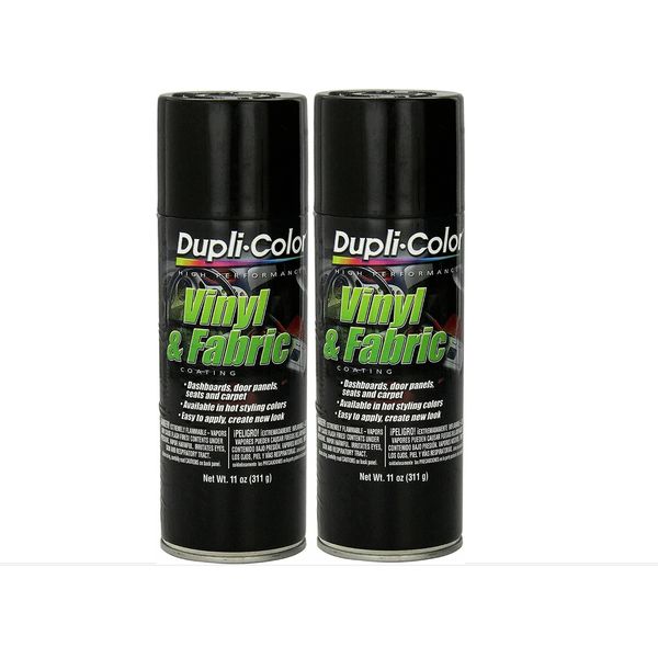 Vinyl and Fabric Coating Spray Paint CAR INTERIOR highly recommend 2PK