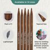 KnitPro Ginger Double Pointed Needles 8" (20cm) | 7.00mm
