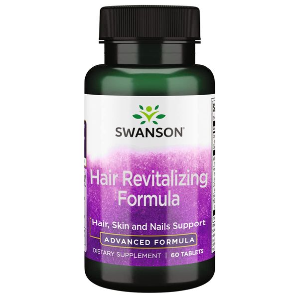 Swanson Advanced Hair Revitalizing Formula 60 Tabs