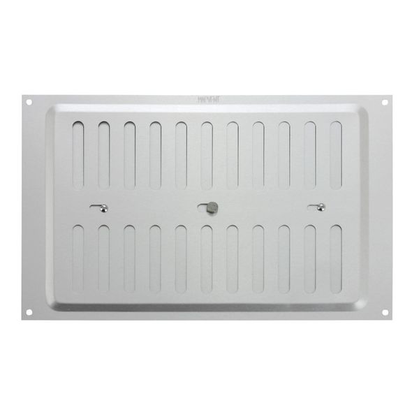 MAP Hardware 936-31 Metal Adjustable Air Vent 9" x 6", Double Brick Hit & Miss Grille Cover (229mm x 152mm), Silver