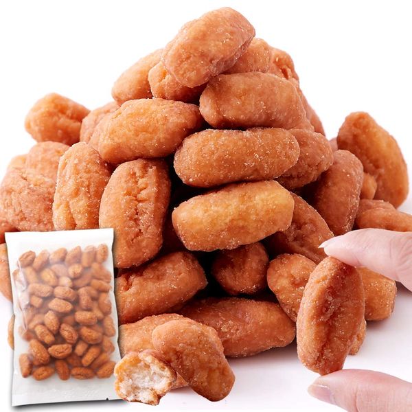 Natural Life Hitokuchi Soy Milk Donuts (14.1 oz (400 g), Made with Domestic Wheat Sticks, Snacks, Sweets, Value Use, Sweets