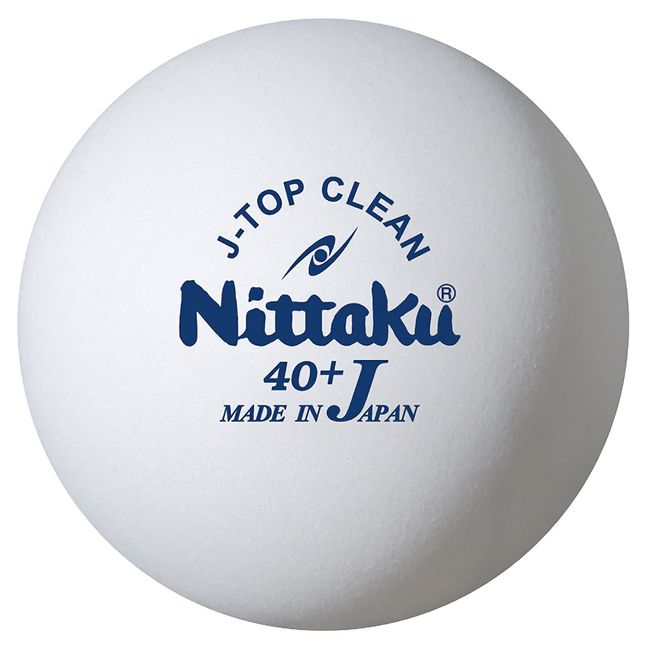 Nittaku NB-1744 Table Tennis Balls, Anti-Virus, Antibacterial, J Top Clean Tree, 10 Dozen (120 Balls) (Practice Balls)