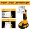 LED Work Light Electric Spotlight Flashlight For DeWalt 20V MAX Li-Ion Battery