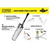 Clipper Lighter - Metal Electronic Edition - Matt Silver with Metal Box