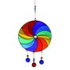 Suncatcher Spiral Fibreglass Colourful 24 cm