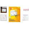 50 Self-Adhesive Laminating Sheets, 9x12 Inches for Quick Document Protection