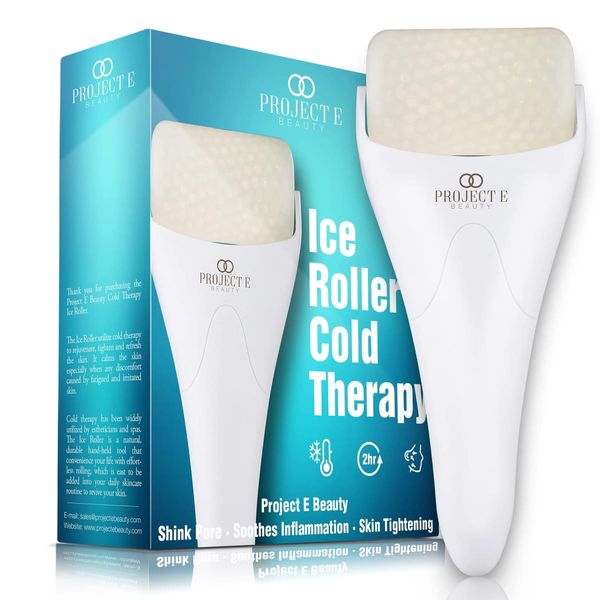 Project E Beauty Ice Roller Massage Face Eye Body Massage Roller