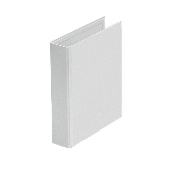 Veloflex 4157390 Presentation Ring Folder Velodur, DIN A5, 2-D-Ring Mechanism, White