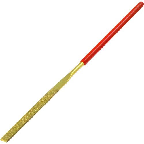 SUN UP Diamond File, Set of 3, Titanium Coated Metal, 5.5 inches (140 mm)