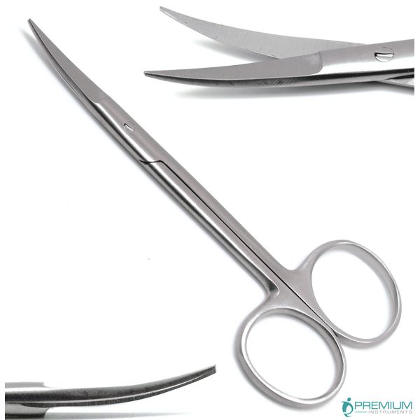 Iris Scissors Curved 4.5" Surgical Dental Veterinary First Aid New Instruments