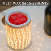 Ceramic Starry Night Aroma Diffuser Wax Warmer Gift Boxed Air Freshener