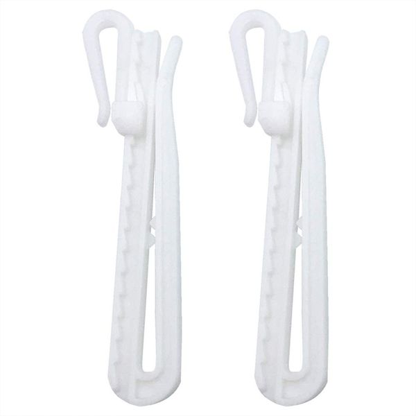 Curtain Hooks, Adjuster Hooks, 3.5 inches (90 mm), Pack of 26