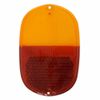 Tail Light Lens, for Type 2 Bus 62-71, Amber/Red Each, Compatible with Dune Buggy