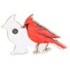 Abbott Collection Cardinal Two-Sided Window Screen Magnet - Metal (3" H)