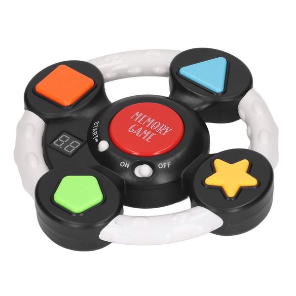 Electronic Handheld Memory Game with Lights - Competitive Challenge & Brain Teaser for Education & Fun