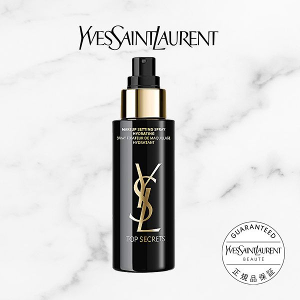 [Official] Top Secret Setting Glow Spray / 100mL / Yves Saint Laurent YSL / Makeup Mist / Genuine  / Makeup Finish Makeup Lasting Gloss Vegetable Oil Wrapping Gift Present