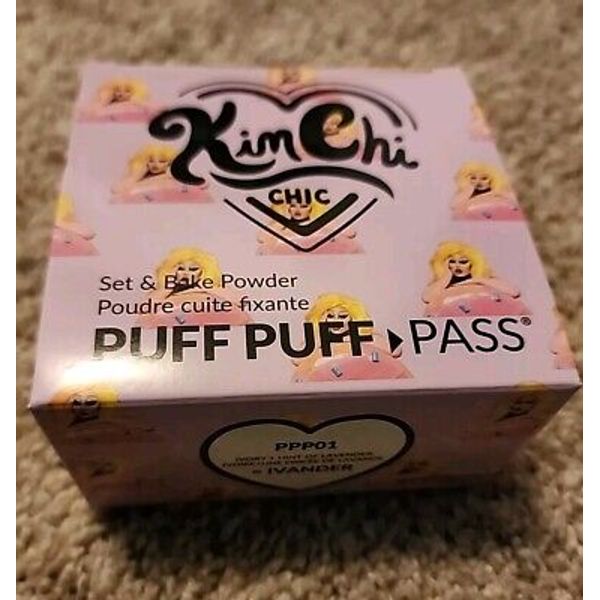 Kim Chi Chic Puff Puff Pass Set & Bake Powder Ivory Hint of Lavender Ivander