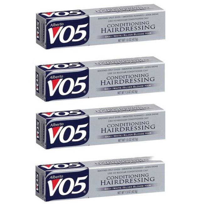 Alberto VO5 Conditioning Hairdressing Gray/White/Silver Blonde Hair (Pack of 4)