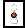 THE FLASH LOGO ART CUSTOM BOTTLE OPENER KEYCHAIN KEY RING COOL UNIQUE GIFT