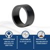 XFITTING 1/2 Inch Copper Pex ring Black Oxidized Surface, 25 Pieces