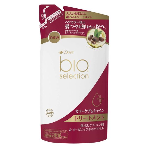 Dove Bio Selection Aging Care, Color Care & Shine Treatment, Refill, 12.8 oz (340 g) x 1