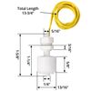 QWORK® Vertical Float Switch Liquid Water Level Sensor Pack of 6