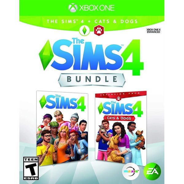 The Sims 4 Plus Cats & Dogs Bundle - Xbox One