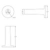ICC Cable Spool Without Screw in 10 Pack