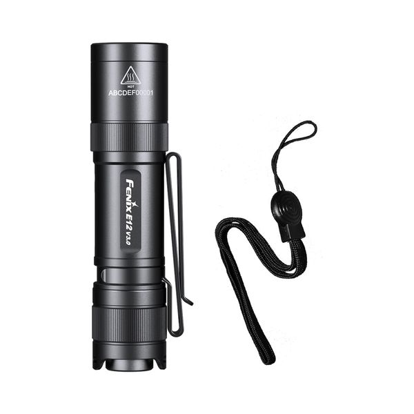 Fenix E12 V3.0 200 Lumen 1x AA EDC Flashlight
