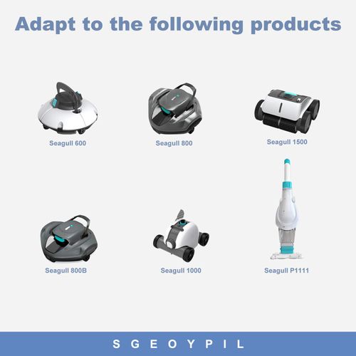 Charger Compatible with Aiper Seagull Cordless Robotic Pool Cleaner Vacuum 600 800 800B 1000 1500 P1111 HJ1103J Replacement Power Adapter Cord (Not for Seagull SE